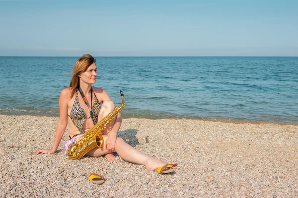 Girl  - Bard — Stock Photo, Image