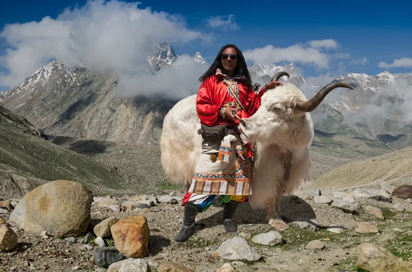 Etnico tibetano — Foto Stock