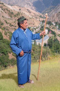 Bir dağ çoban fotoğrafı