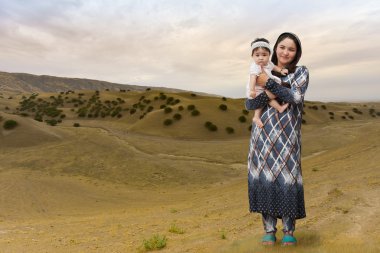 Daughters of Tajikistan clipart