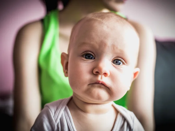 Mirada de bebé — Foto de Stock