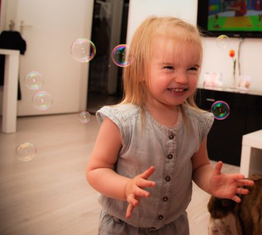 baloncuklar içinde ev