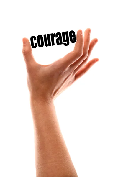 Μικρότερες έννοια θάρρος — Φωτογραφία Αρχείου