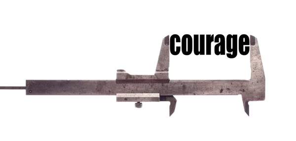 Piccolo concetto di coraggio — Foto Stock
