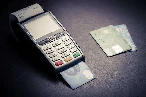 POS en credit cards — Stockfoto