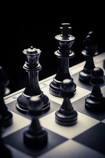Tablero de ajedrez juego —  Fotos de Stock