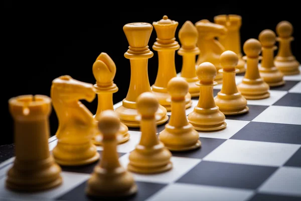 Шахи ігрового поля — стокове фото