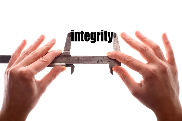Piccolo concetto di integrità — Foto Stock