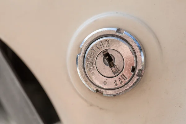 Motorcycle ignition switch — Stock Photo, Image