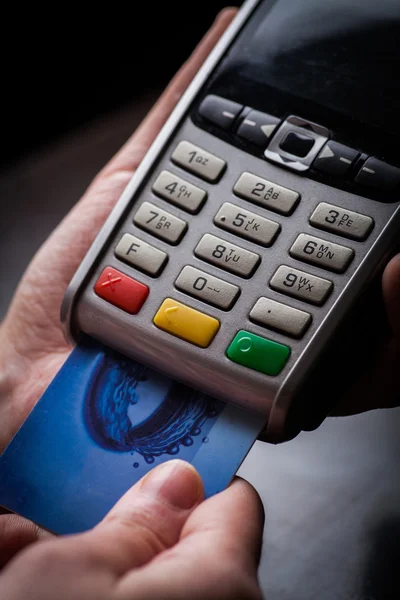 POS en credit cards — Stockfoto