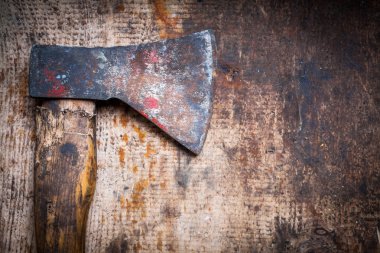Ahşap tahta balta