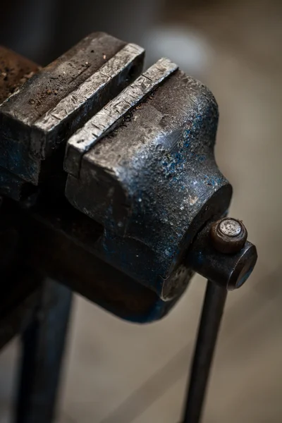 Detail of a vise — Stock Photo, Image