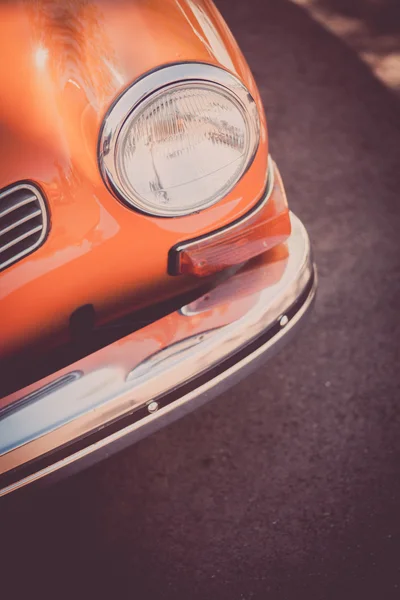 Vintage auto koplamp — Stockfoto