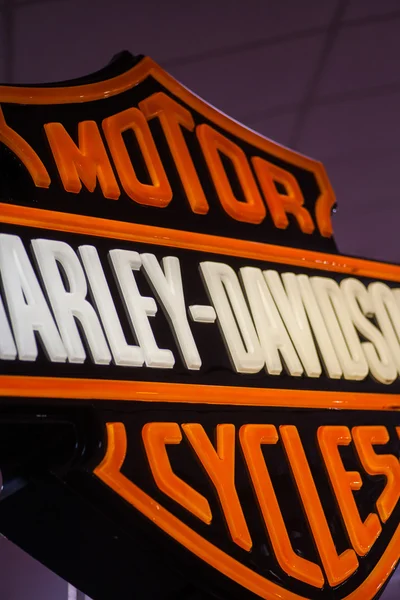 ハーレーダビッドソン バイクのロゴ — ストック写真