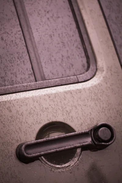 Maniglia porta auto — Foto Stock