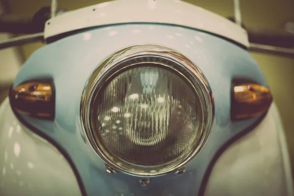 Motorcycle headlight detail — Stock Photo, Image