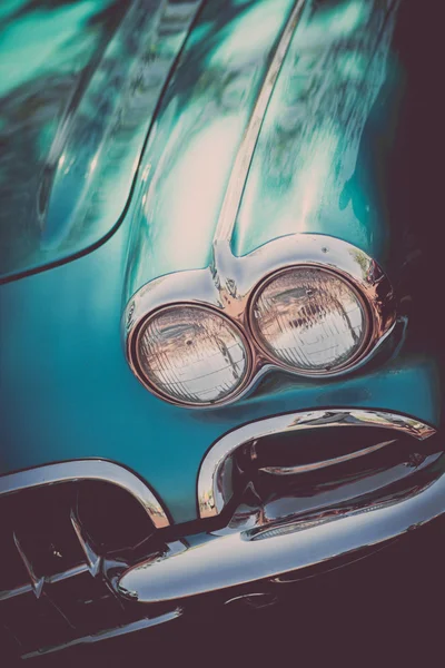 Vintage car headlight — Stock Photo, Image