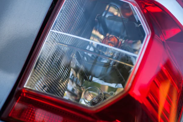 Luz traseira do carro — Fotografia de Stock