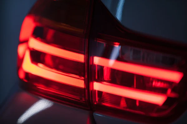 Tylne światła samochodu — Zdjęcie stockowe