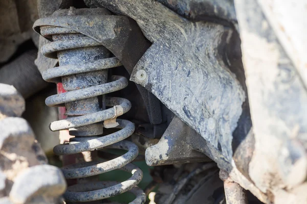 Stoßdämpfer im Auto — Stockfoto