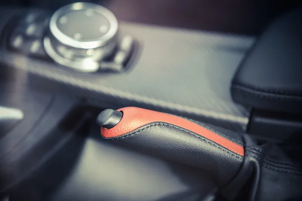 Car hand brake — Stock Photo, Image