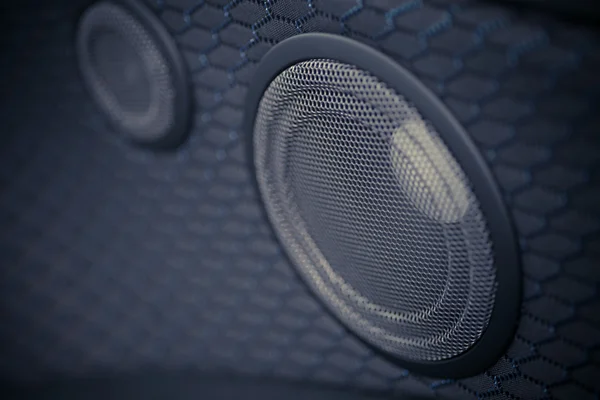 Car speaker detail — Stock Photo, Image