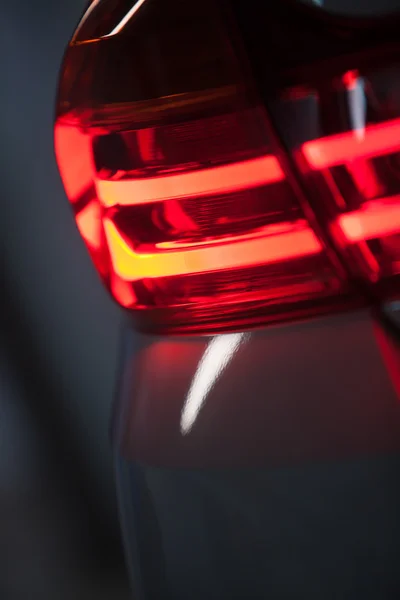 Luz traseira de um carro — Fotografia de Stock