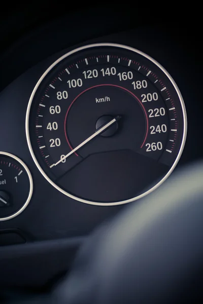 Car speedometer detail — Stock Photo, Image