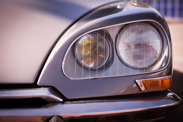 Vintage auto koplamp — Stockfoto