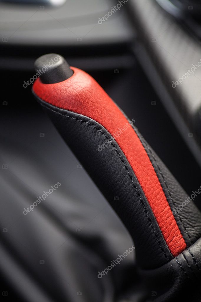 Car hand brake — Stock Photo © bizoon 111781610