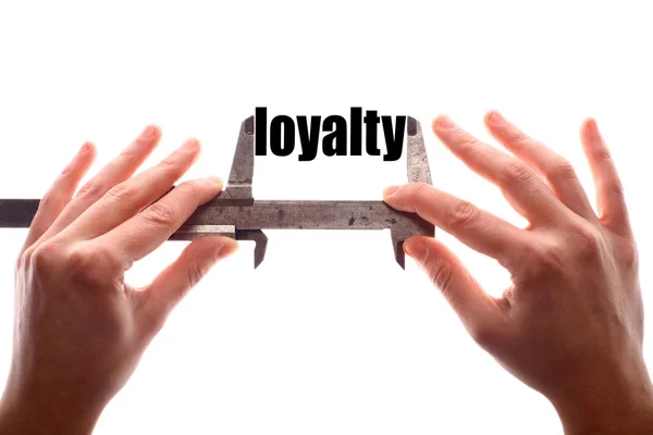 Концепція малих лояльності — стокове фото