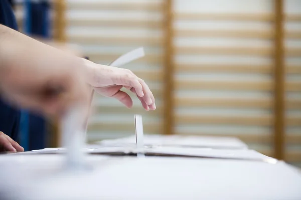 Votación detalle de la mano —  Fotos de Stock