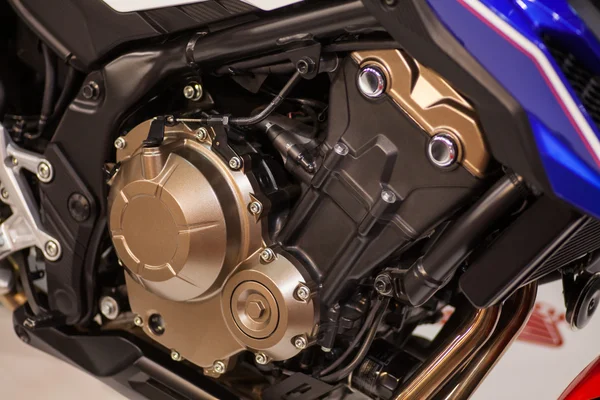 Motorcycle engine detail — Stock Photo, Image