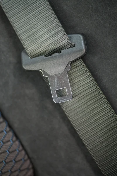 Cintura di sicurezza in un'auto — Foto Stock