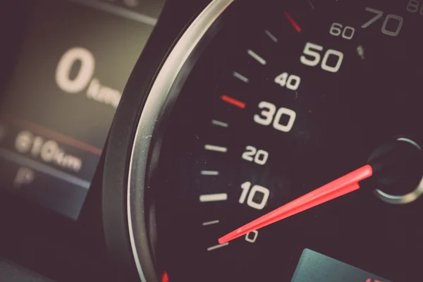 Motorcycle speedometer detail — Stock Photo, Image