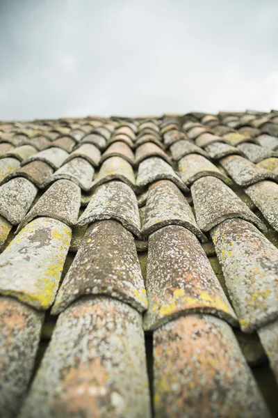 Old roof tiles — Stock Photo, Image