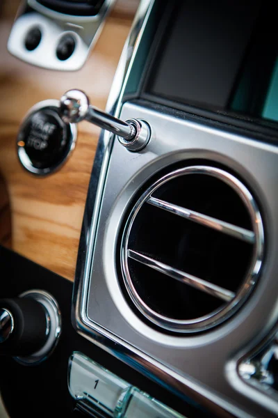 Luxury car air vent — Stock Photo, Image