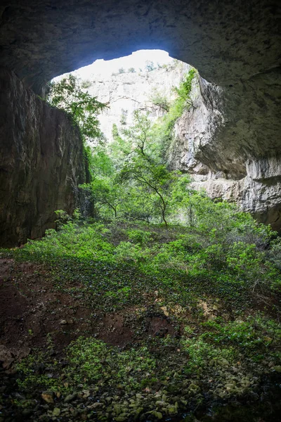 Image Cave Devetashka Près Lovech Bulgarie — Photo