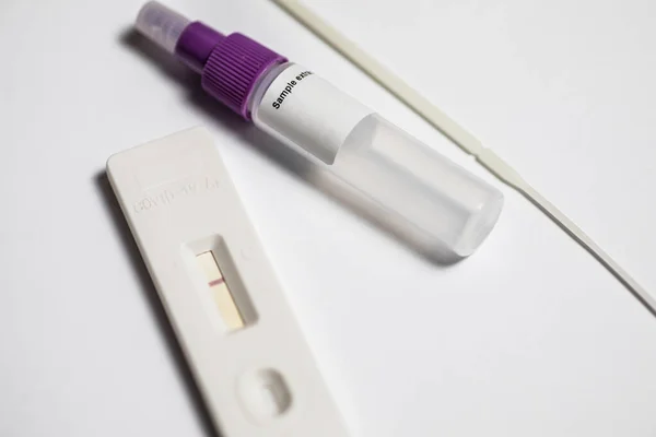 Test Covid Espresso Rilevazione Anticorpi Specifici Igm Igg Nuovo Coronavirus — Foto Stock