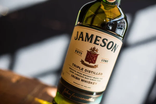 Boekarest Roemenië Mei 2021 Illustratieve Redactionele Afbeelding Van Jameson Irish — Stockfoto