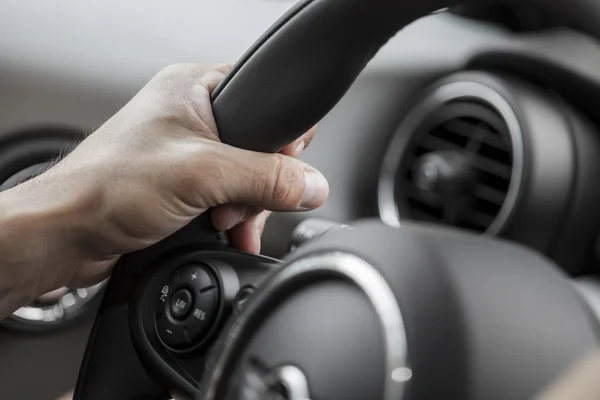 Steering hand — Stock Photo, Image