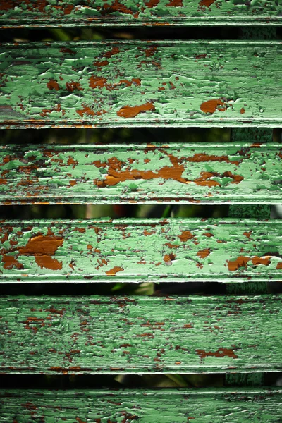 Cerca de madeira verde — Fotografia de Stock