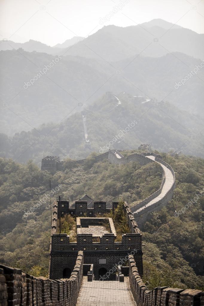 Watch tower from the Great Wall of China.