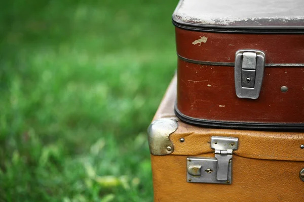 Old suitcases — Stock Photo, Image