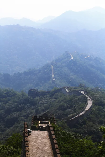 Grande Muralha da China em Mutianyu — Fotografia de Stock