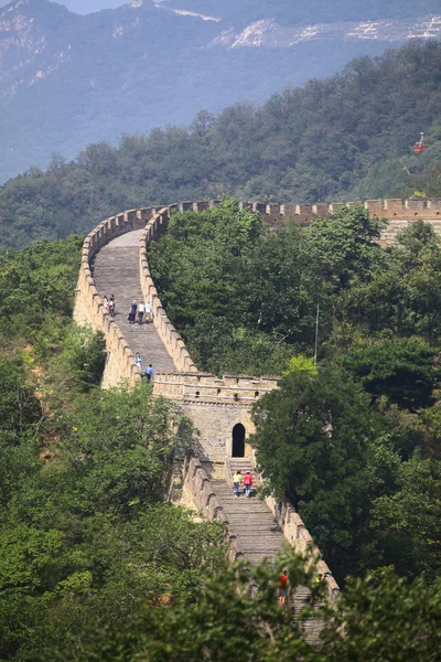 A Grande Muralha da China em Mutianyu . — Fotografia de Stock