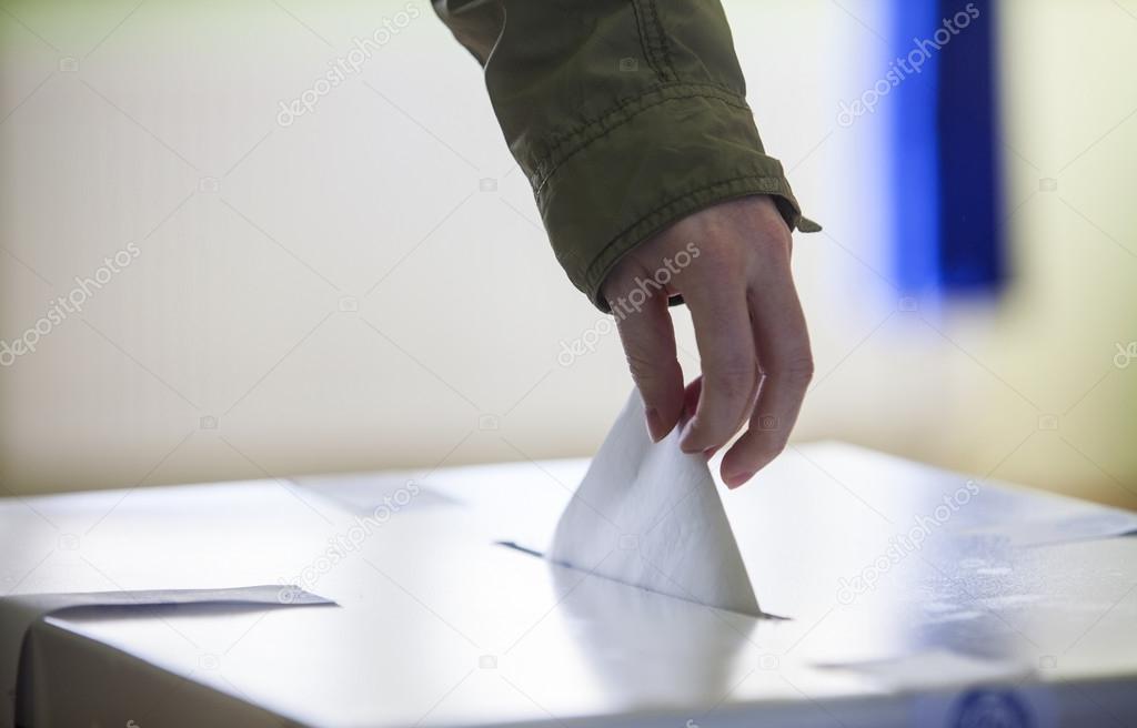 Voting hand