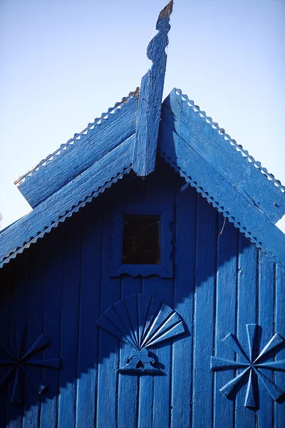 Maison traditionnelle en bois — Photo