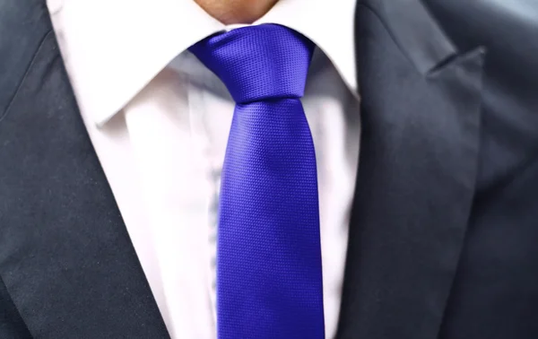Blue tie — Stock Photo, Image