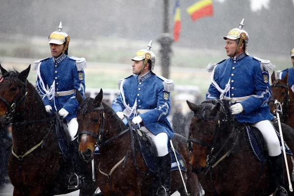 Romania Soldati della Giornata Nazionale — Foto Stock